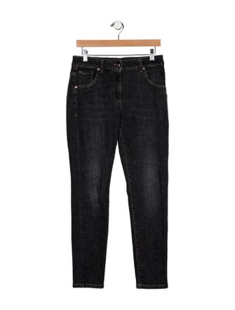 Brunello Cucinelli Mid-Rise Skinny Leg Jeans