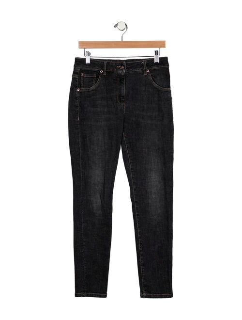 Brunello Cucinelli Mid-Rise Skinny Leg Jeans