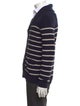 Brunello Cucinelli Striped V-Neck Cardigan