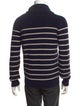 Brunello Cucinelli Striped V-Neck Cardigan