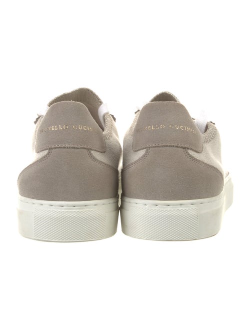 Brunello Cucinelli Colorblock Pattern Sneakers