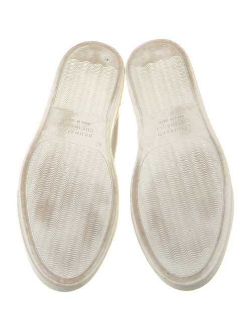 Brunello Cucinelli Colorblock Pattern Sneakers