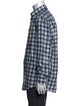 Brunello Cucinelli Plaid Print Long Sleeve Shirt