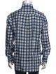 Brunello Cucinelli Plaid Print Long Sleeve Shirt