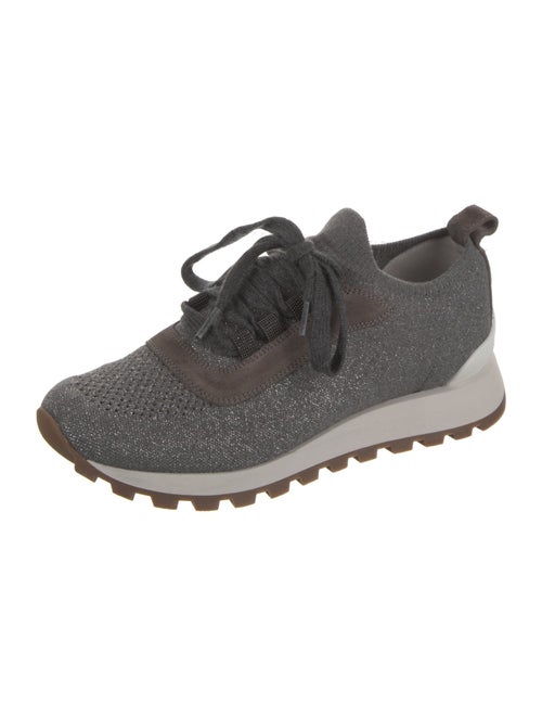 Brunello Cucinelli Glitter Accents Sneakers