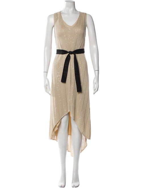 Brunello Cucinelli Printed Long Dress