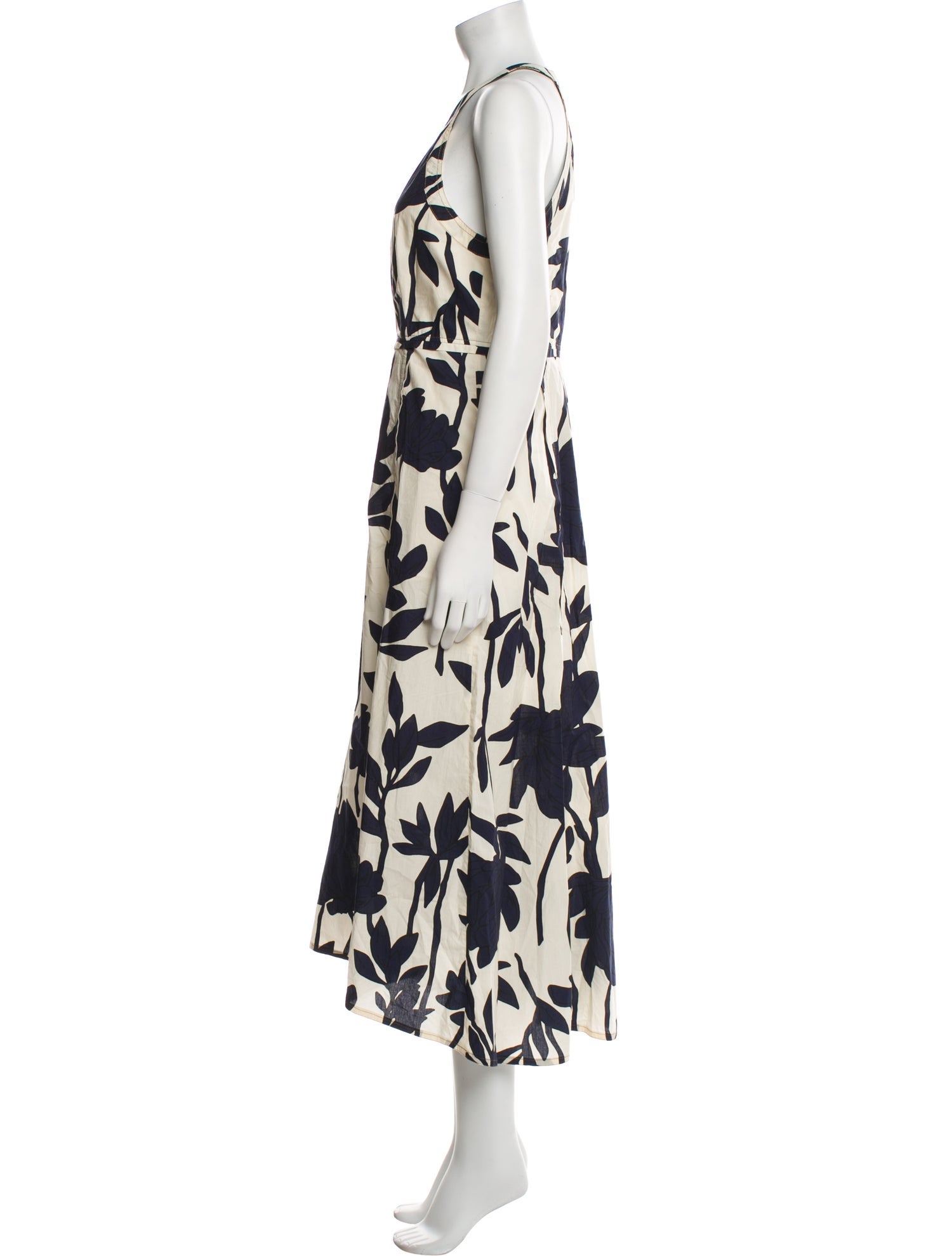 Brunello Cucinelli Floral Print Long Dress