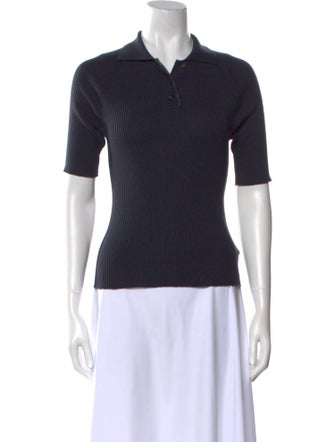 Brunello Cucinelli Virgin Wool Short Sleeve Polo