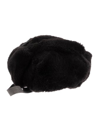 Brunello Cucinelli Shearling Evening Bag