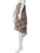 Brunello Cucinelli Plaid Print Knee-Length Skirt