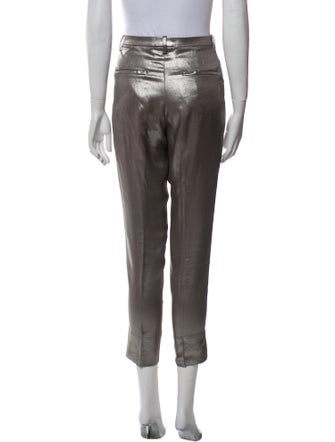 Brunello Cucinelli Silk Skinny Leg Pants