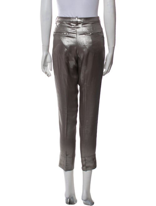 Brunello Cucinelli Silk Skinny Leg Pants