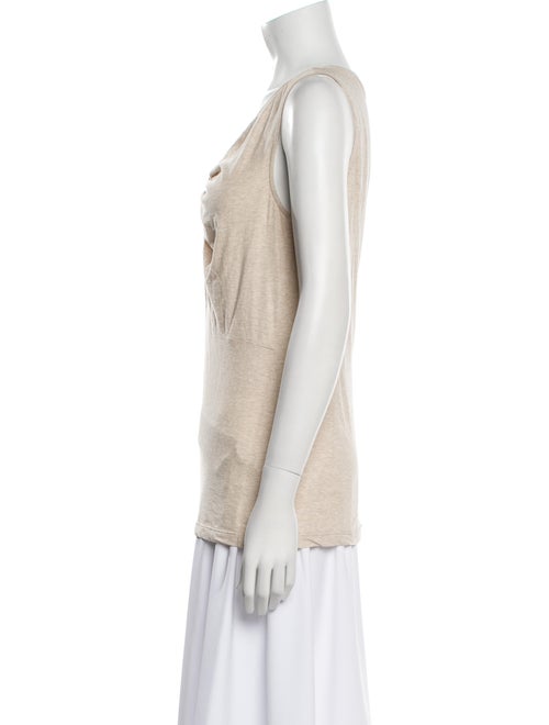 Brunello Cucinelli V-Neck Sleeveless Top