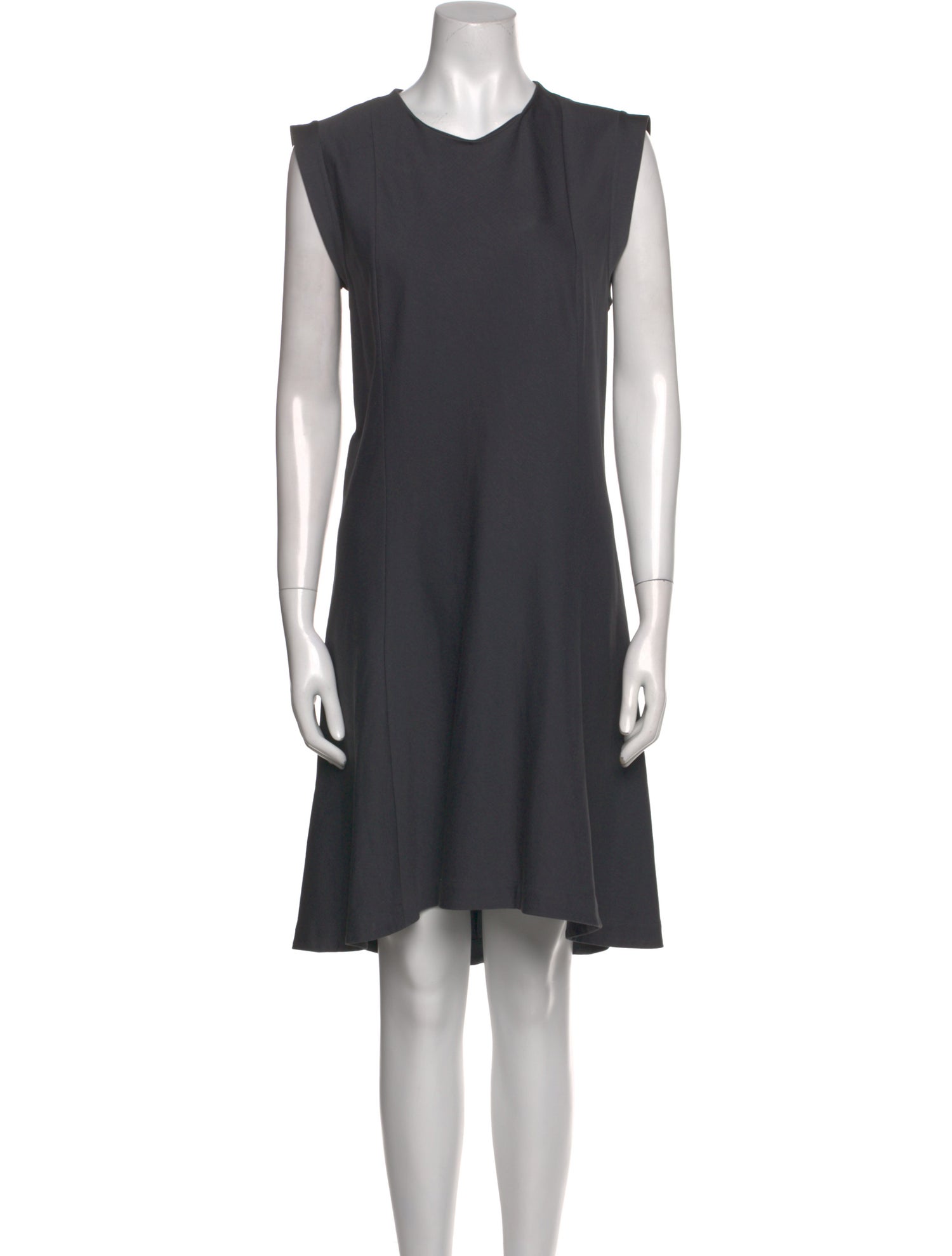 Brunello Cucinelli Crew Neck Knee-Length Dress