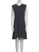 Brunello Cucinelli Crew Neck Knee-Length Dress