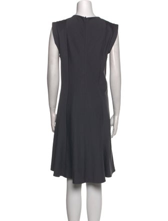 Brunello Cucinelli Crew Neck Knee-Length Dress