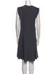 Brunello Cucinelli Crew Neck Knee-Length Dress