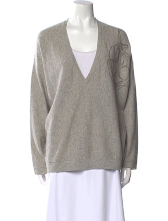 Brunello Cucinelli Cashmere V-Neck Sweater