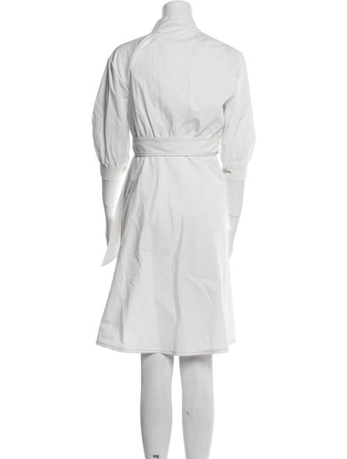 Brunello Cucinelli V-Neck Knee-Length Dress