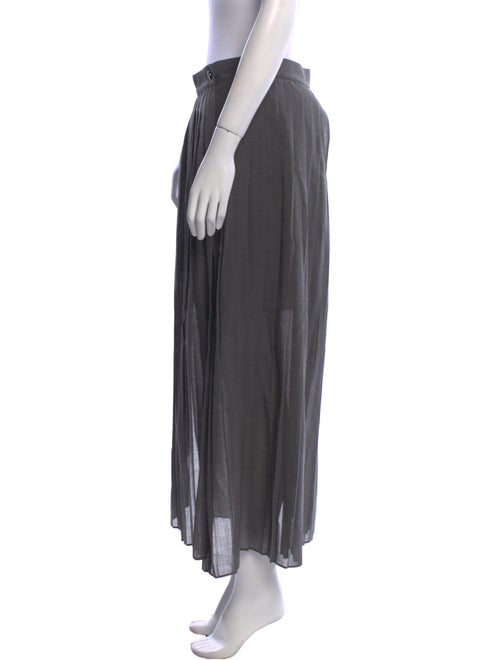 Brunello Cucinelli Pleated Accents Midi Length Skirt