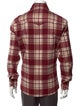 Brunello Cucinelli Plaid Print Long Sleeve Shirt