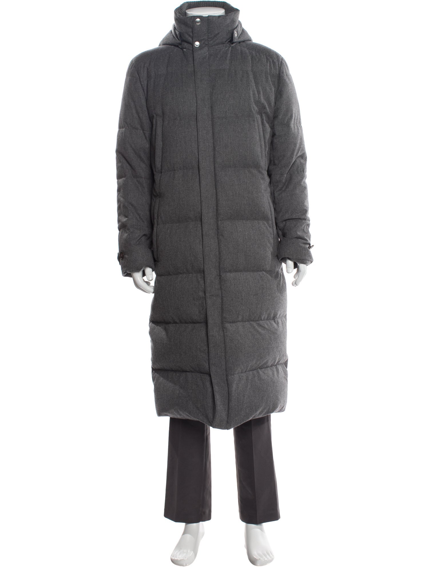 Brunello Cucinelli Wool Puffer Coat