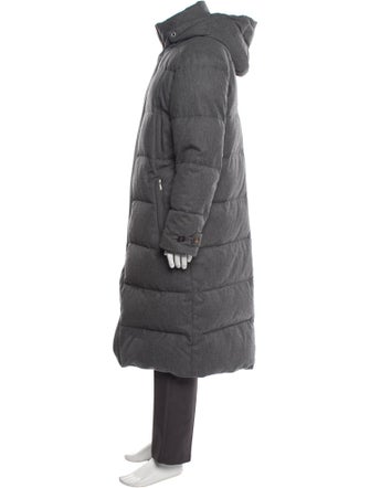 Brunello Cucinelli Wool Puffer Coat