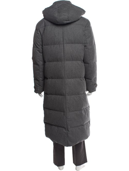 Brunello Cucinelli Wool Puffer Coat