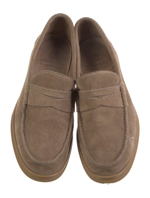 Brunello Cucinelli Suede Dress Loafers