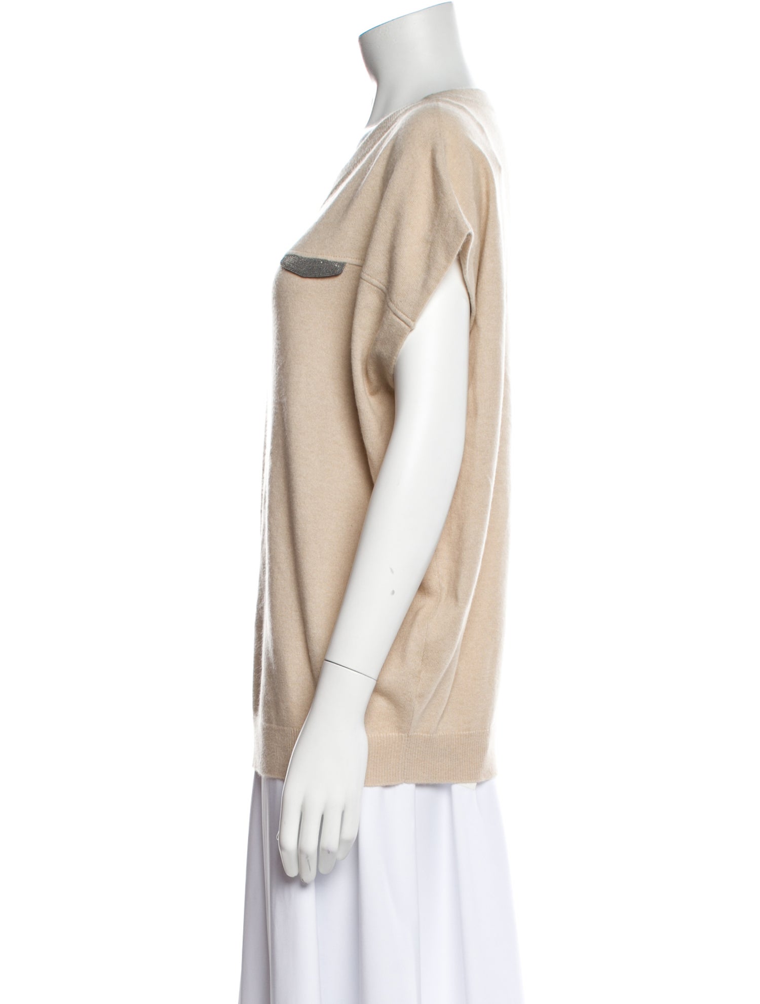 Brunello Cucinelli Cashmere V-Neck Sweater w/ Tags