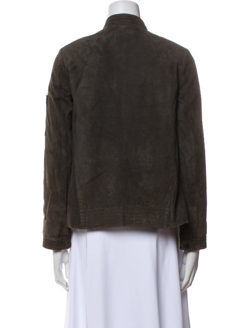 Brunello Cucinelli Leather Biker Jacket