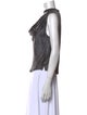 Brunello Cucinelli Cowl Neck Sleeveless Top