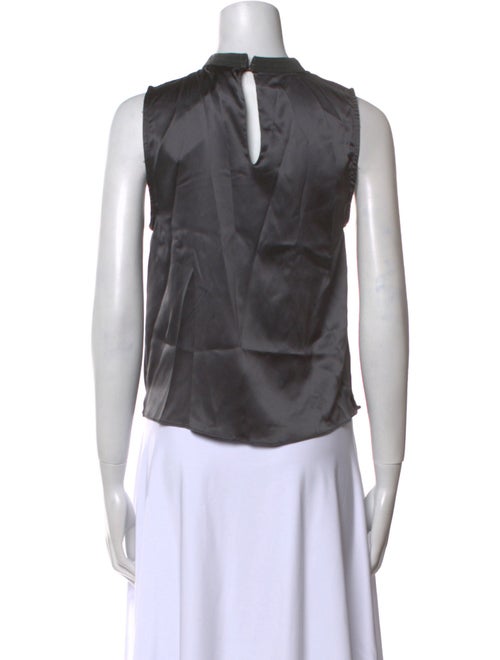 Brunello Cucinelli Cowl Neck Sleeveless Top