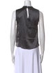 Brunello Cucinelli Cowl Neck Sleeveless Top