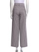 Brunello Cucinelli Striped Wide Leg Pants