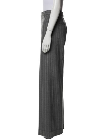 Brunello Cucinelli Virgin Wool Wide Leg Pants