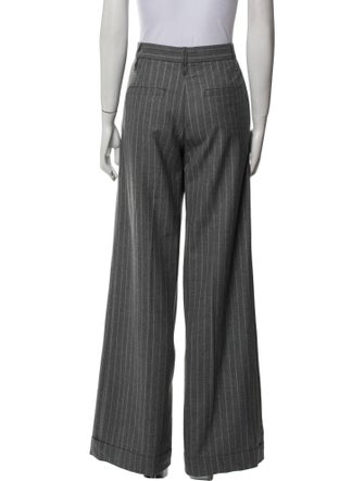 Brunello Cucinelli Virgin Wool Wide Leg Pants