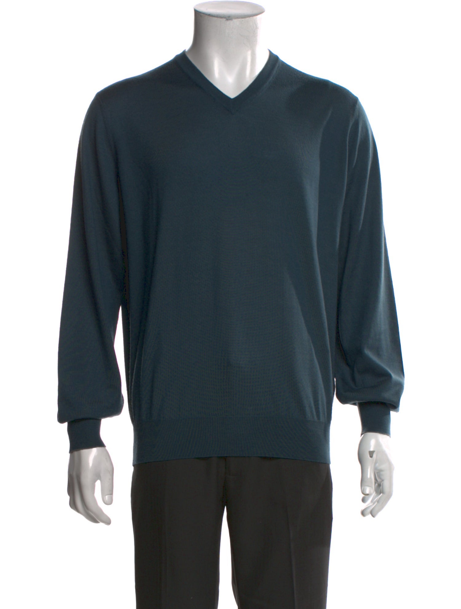 Brunello Cucinelli Wool V-Neck Pullover