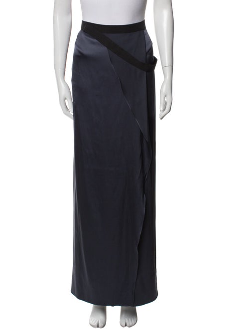 Brunello Cucinelli Silk Long Skirt