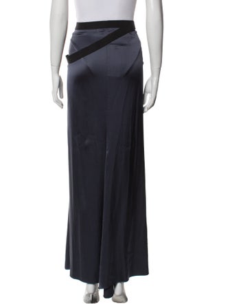 Brunello Cucinelli Silk Long Skirt