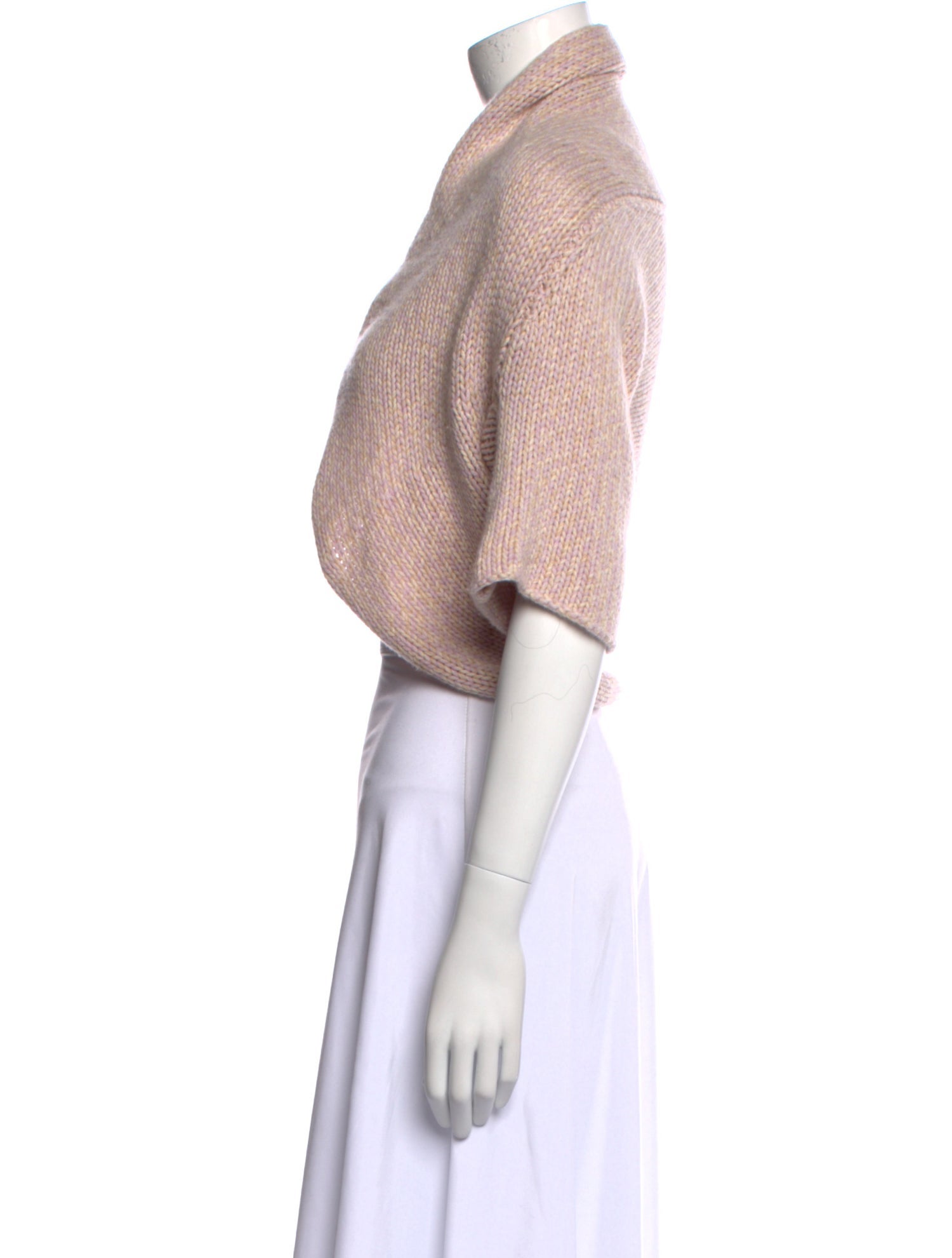 Brunello Cucinelli Cashmere Open Front Sweater