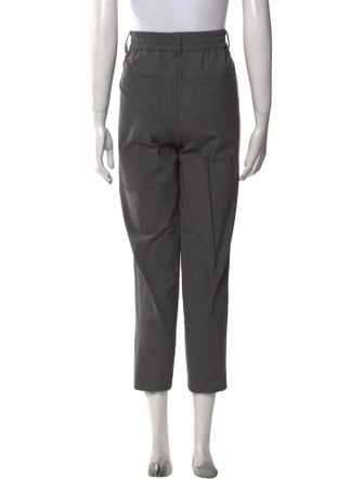 Brunello Cucinelli Virgin Wool Straight Leg Pants