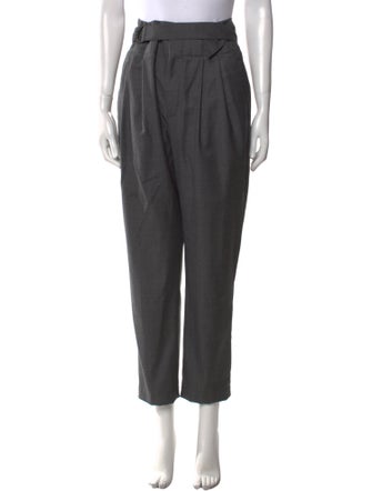 Brunello Cucinelli Virgin Wool Straight Leg Pants