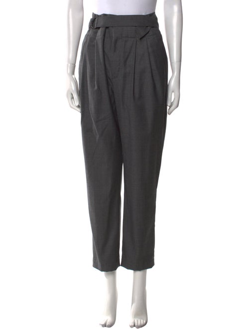 Brunello Cucinelli Virgin Wool Straight Leg Pants