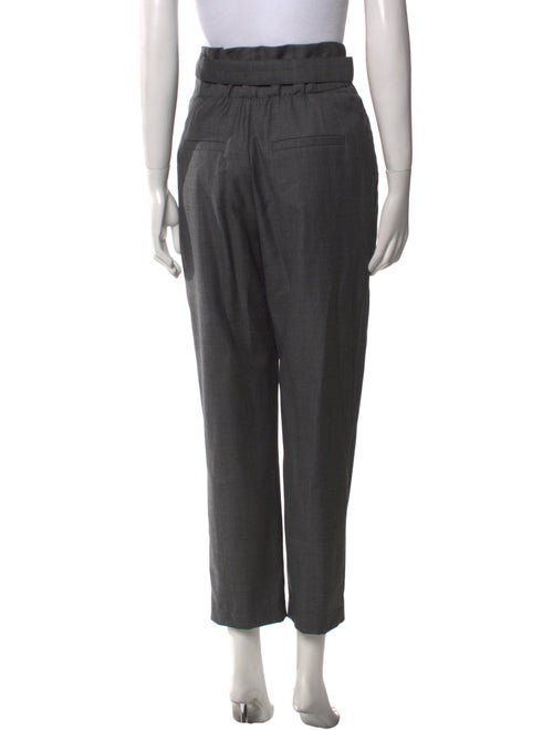 Brunello Cucinelli Virgin Wool Straight Leg Pants