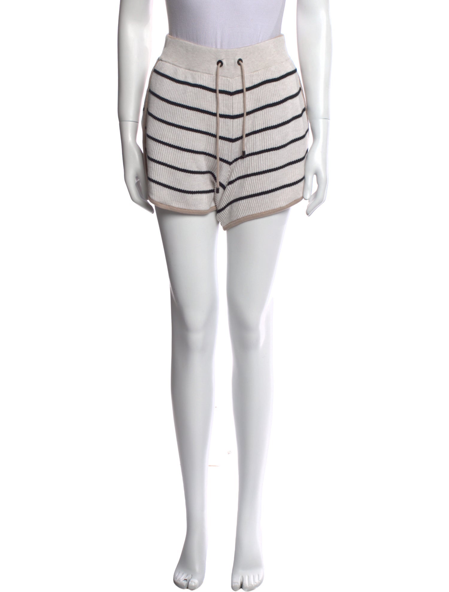 Brunello Cucinelli Striped Mini Shorts
