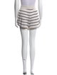 Brunello Cucinelli Striped Mini Shorts