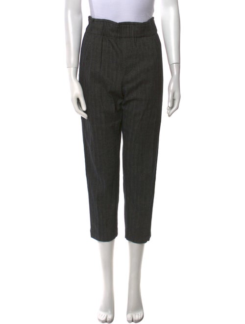 Brunello Cucinelli Linen Straight Leg Pants