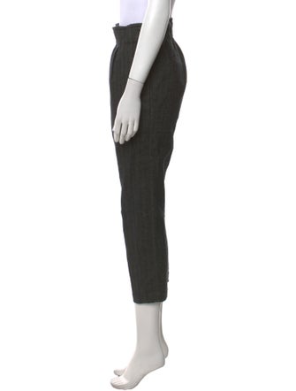 Brunello Cucinelli Linen Straight Leg Pants