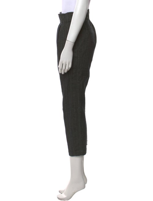 Brunello Cucinelli Linen Straight Leg Pants